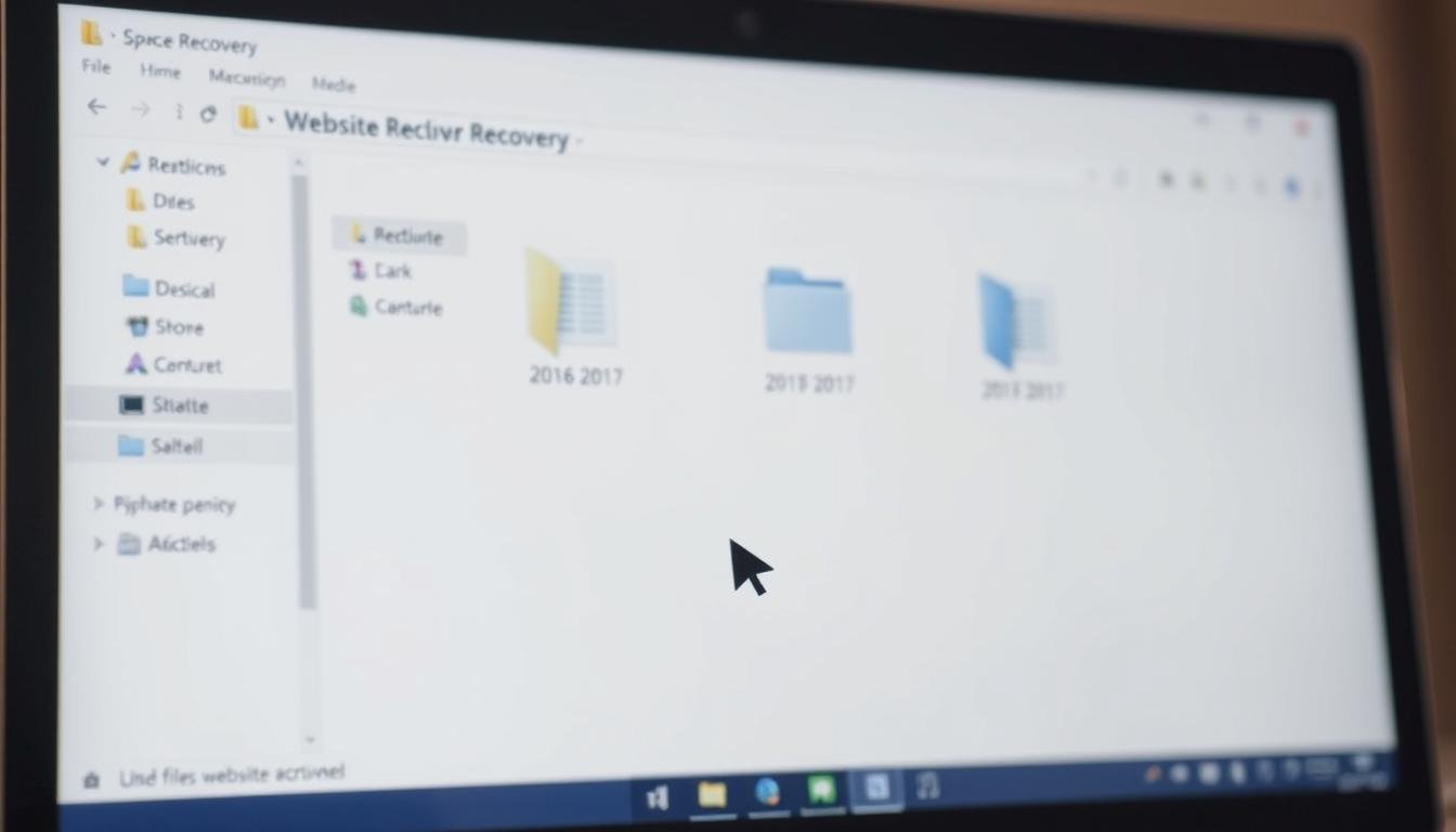 best practices for website recovery from archives
