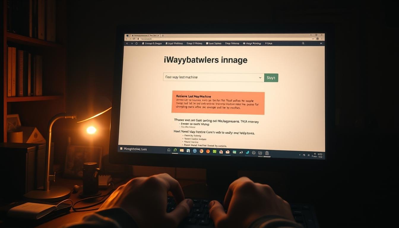 recover a lost website from Wayback Machine